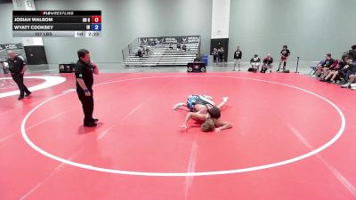 157 lbs Josiah Walbom, Ohio Gray vs Wyatt Cooksey, Indiana