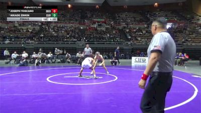 146 lbs Final - Joseph Toscano, Buchanan vs Nikade Zinkin, Clovis