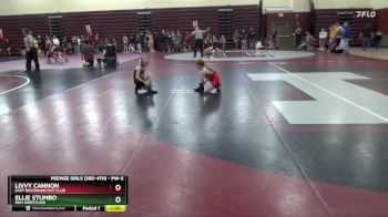 PW-2 lbs Round 5 - Livvy Cannon, East Buchanan Mat Club vs Ellie Stumbo, DNH Wrestling