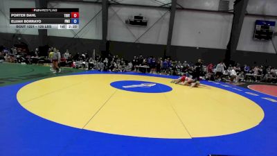 126 lbs Champ. Rd Of 16 - Porter Dahl, Team Utah vs Elijah Borrayo, Portland Mat Club