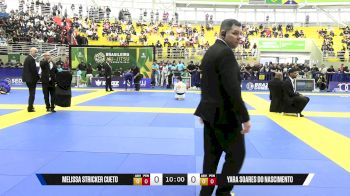 Yara Soares Do Nascimento vs Melissa Stricker Cueto 2025 Brasileiro Jiu-Jitsu IBJJF