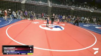 53 lbs Cons. Round 2 - Cole Barrett, Sheridan Wrestling Club vs Taysen Neeff, Thermopolis Wrestling Club