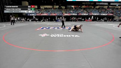 184 lbs Cons. Round 2 - Noah Poe-Hatten, Providence vs Justin Bartee, Rio Grande