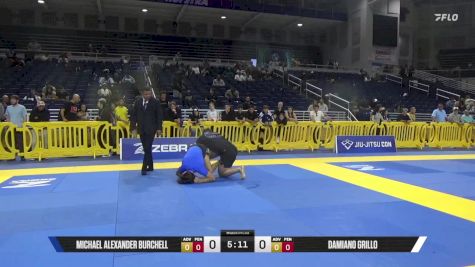 Damiano Grillo vs Michael Alexander Burchell 2025 Pan IBJJF Jiu-Jitsu No-Gi Championship