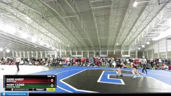 100 lbs 5th Place Match - Ivory Cazier, Mountain View vs Sadie Hardy, Bear River