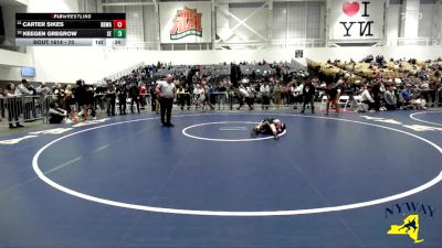 70 lbs Cons. Round 3 - Keegen Gregrow, SVEC Eagles vs Carter Sikes, Black Belt Wrestling Academy