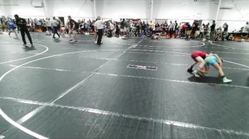 55 lbs Round 1 - Carter Brock, Bay County Elite Wrestling vs Myra Shannon, Longwood Wrestling Club