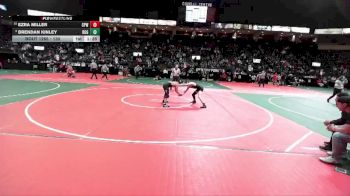 130 lbs Champ. Round 2 - Ezra Miller, CPWA vs Brendan Kinley, ROGA