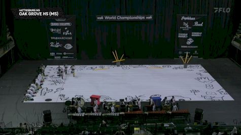 Oak Grove HS (MS) "Hattiesburg MS" at 2026 WGI Percussion/Winds World Championships