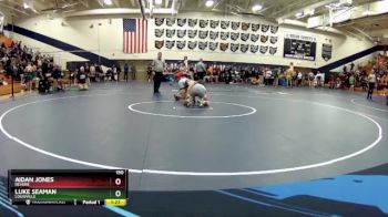150 lbs Quarterfinal - Aidan Jones, Revere vs LUKE SEAMAN, Louisville