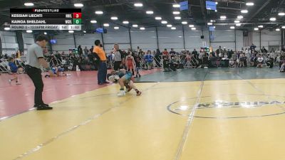 68 lbs Round 3 - 12:00pm Friday - Kainoa Sheldahl, West Coast Elite vs Kessiah Liechti, Nebraska Elite