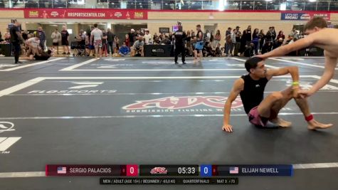 Sergio Palacios vs Elijah Newell 2024 ADCC Austin Open