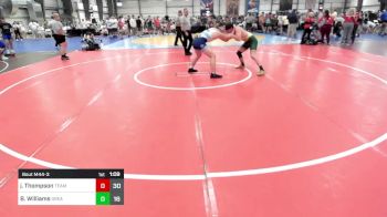 182 lbs Rr Rnd 3 - Jaeden Thompson, Team Nebraska Blue vs Benjamin Williams, Great Bridge