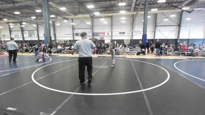 62 lbs Semifinal - Paxton Foss, Punisher Wrestling vs Chance Cunningham, Takedown Express W/C