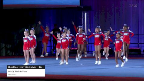 Derby Red Raiders - Rec Cheer [2023 Show Cheer 1 Mitey Mite Medium Day 4] 2023 Pop Warner National Cheer & Dance Championship