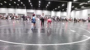 130 lbs Round 1 - Sparrow Sgarlata, Tallassee vs Kaelyn **Moore, Bulldawgs Wrestling Club