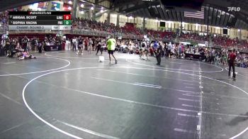 82 lbs Champ. Round 2 - Sophia Vacha, Pioneer Wrestling Club vs Abigail Scott, Gothenburg Junior Wrestling Club
