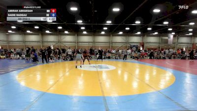 69 kg Rr Rnd 6 - Amirah Abegesah, Maryland Mana - GHSE vs Sadie Nadeau, Die Hard - GHSE