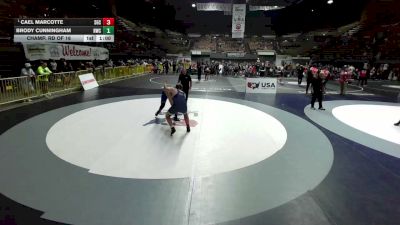 225 lbs 3rd Place Match - Case Tyhurst vs Osvaldo Flores, Madera Grapplers Wrestling Club