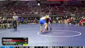 220 lbs Quarterfinal - Ashton McMillan, 3-West Sioux, Hawarden vs Brek Boruff, 6-Missouri Valley