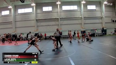 84 lbs Finals (2 Team) - Zander Young, Contenders WA Green vs Layne Smith, Dayton Bandits