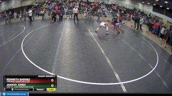 92 lbs Champ. Round 2 - Kenneth Barnes, Cardinal Wrestling Club vs Adrion Jones, East St. Louis Wrestling Club