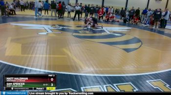 133 lbs Round 1 - Matt Haldiman, Wisconsin-La Crosse vs Sam Spencer, Saint Cloud State