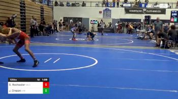 106 lbs Semifinal - Darrell Rochester, Valdosta vs Jake Crapps, Liberty Wrestling Club