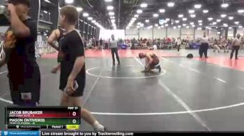 160 lbs Round 3 (6 Team) - Mason Ontiveros, Team California vs Jacob Brubaker, East Coast Elite