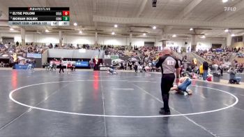 Girls 132 lbs Cons. Round 2 - Moriah Boliek, Centennial High School vs Elyse Poloni, Collierville High School