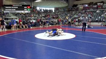 6A 126 lbs Semifinal - Daxton Kline, Har-Ber High School vs Tristen Jackson, Rogers High School