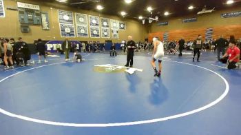 113 lbs Champ. Round 1 - Brendan Krieger, San Dimas vs Aiden Medina, Firebaugh