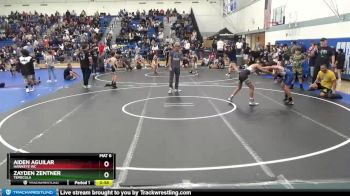 98 lbs 1st Place Match - Aiden Aguilar, Hawkeye WC vs Zayden Zentner, Temecula