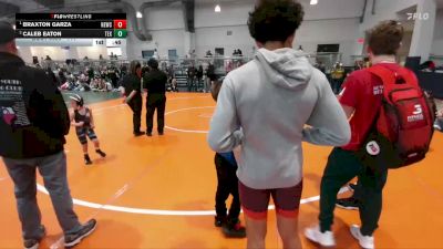 144 lbs Round 2 - Braxton Garza, NB Elite Wrestling Club vs Caleb Eaton, Texas