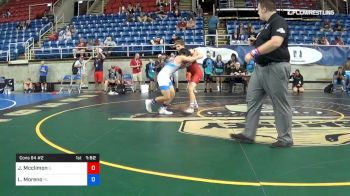 145 lbs Cons 64 #2 - Jack Mcclimon, Illinois vs Lucas Moreno, Florida