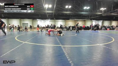 126 lbs 3rd Place - Nate Harralson, CSTC vs Hayden Vandagriff, Duncan Demon Wrestling