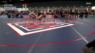 175 lbs Quarterfinal - Salah Tsarni, MD vs Brennan Warwick, OH