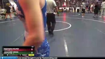 119 lbs Round 2 (3 Team) - Morgan Irwin, Impact WC Pink vs Ariana Krueger, Team Ghost