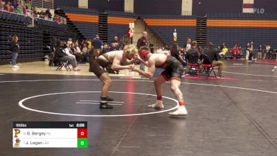 165 lbs Consi Of 8 #2 - Blaine Bergey, Princeton vs Jake Logan, Lehigh