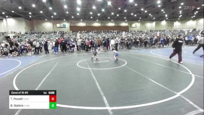 43 lbs Consi Of 16 #2 - Tristan Powell, Ruby Mountain WC vs Beau Bakkie, Yuba Sutter Combat