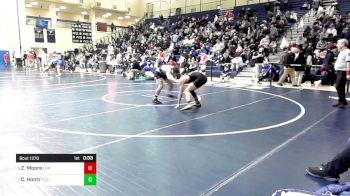 145 lbs 7th Place - Zeno Moore, Lake Highland Prep vs Chase Hontz, Faith Christian Academy