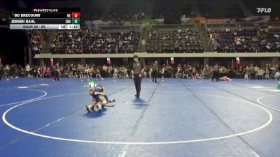 65 lbs Quarterfinal - Bo Brecount, Moyer Elite vs Jebsen Bahl, Sarbacker Wrestling Academy