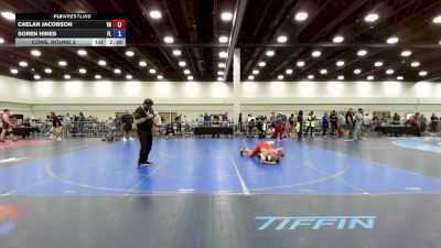 157 lbs Cons. Round 2 - Caelan Jacobson, VA vs Soren Hines, FL
