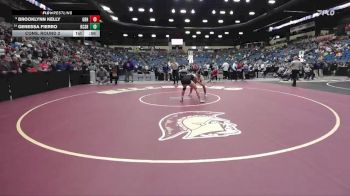 130 lbs Cons. Round 2 - Genessa Fierro, Kansas City - Schlagle HS vs Brooklynn Kelly, Great Bend Hs