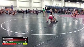 144 lbs Quarterfinals (8 Team) - Ryan Winters, Wellington vs Patrick Smith, Lapeer