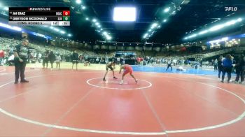 106 lbs Cons. Round 5 - Jai Diaz, Doral Academy vs Greyson McDonald, St. John Neumann