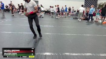 144 lbs Round 2 (6 Team) - Brayden Kindt, U2 Upstate Uprising vs Micheal Breeding, Bronco Elite WC