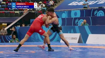65 kg 1/8 Final - Nicolae Cernous, Moldova vs Raul Castillo Molina, Mexico
