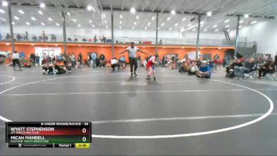 58 lbs Quarterfinal - Wyatt Stephenson, Jet Wrestling Club vs Micah Mandell, Eastside Youth Wrestling