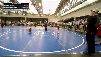 65 lbs Rr Rnd 5 - Brynn Lincoln, Garden State Grapplers vs Matsuki Faulkner, Smitty's Barn ES